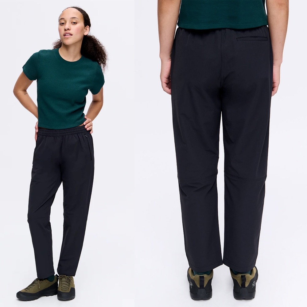 Outdoor Voices Womens Rectrek 26" Pants S Black‎ Hiking Performance Athleisure